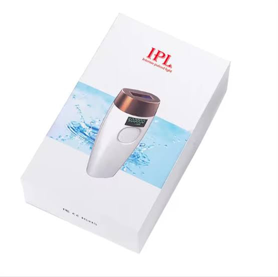 IPL Hair Removal - Ice-Cooling, Painless Laser for Women & Men, FDA Cleared, Permanent Hair Removal Device for Face & Body, 999999 Flashes with 5 Modes