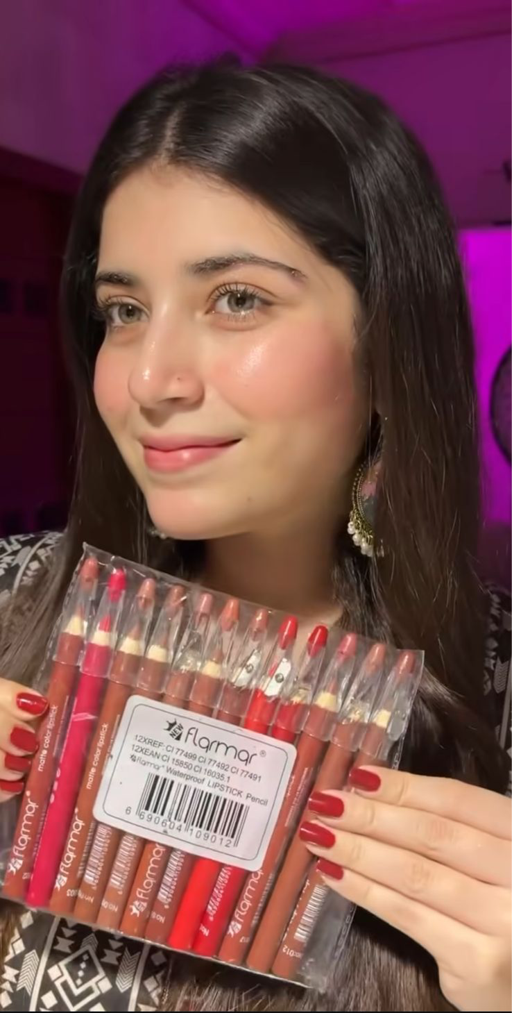 Flormar Lip Pencils - Pack of 12