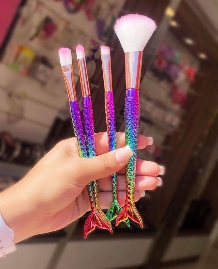 Mermaid Brushes (Pack of 4)