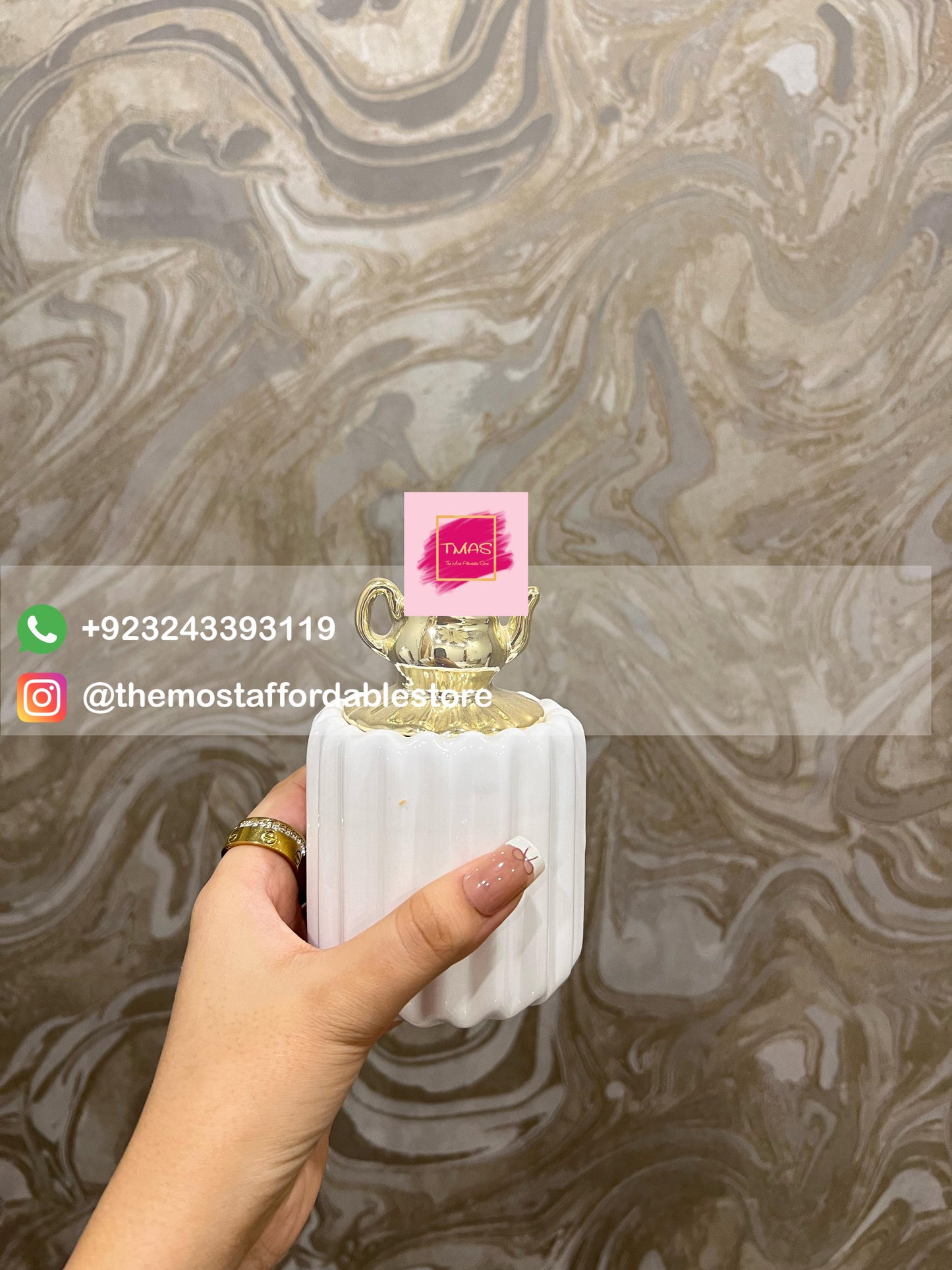 Chic French-Inspired Press-On Nails with Heart Design - Glossy Pink & White, medium Square Ballet Shape, Easy to Apply and remove