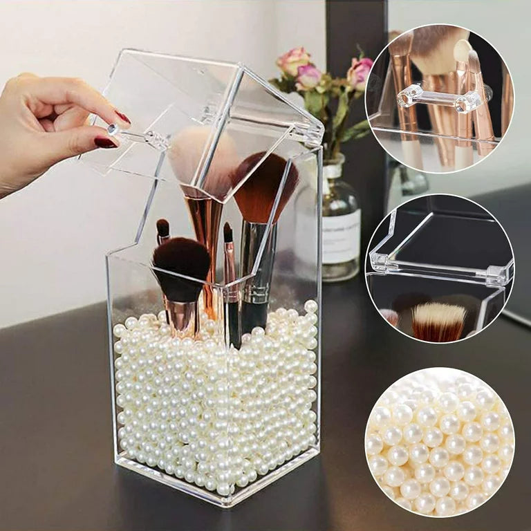 Acrylic Makeup Brush Holder