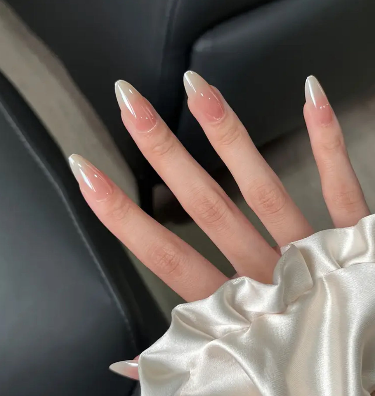 Diamond Dust Gold drop✨ - 24 pcs nails in one pack