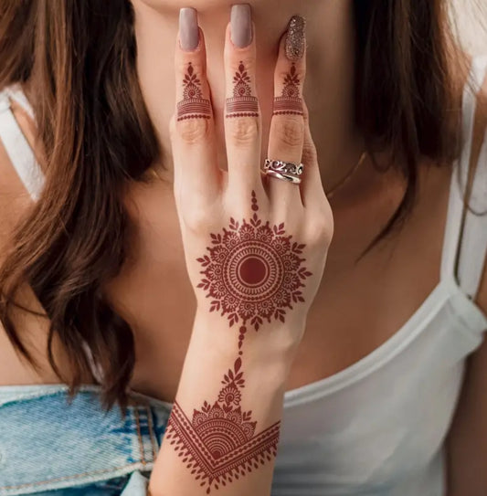 Instant Mehndi Sticker