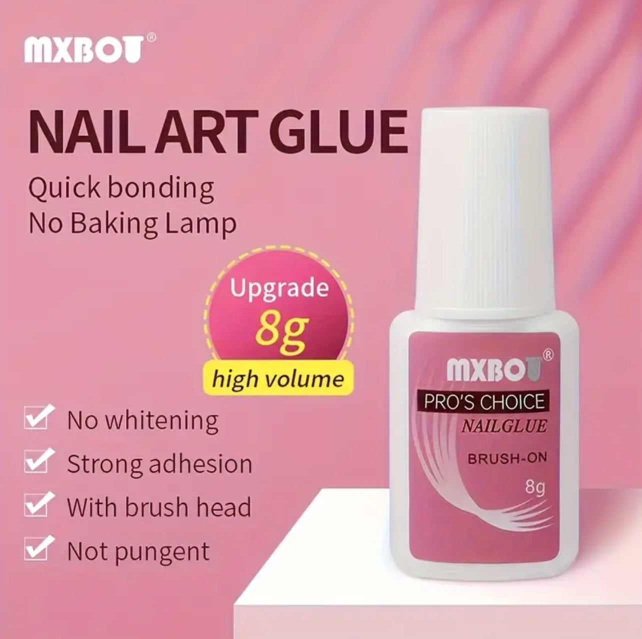 Nail Glue (Pro’s Choice) Brush Applicator
