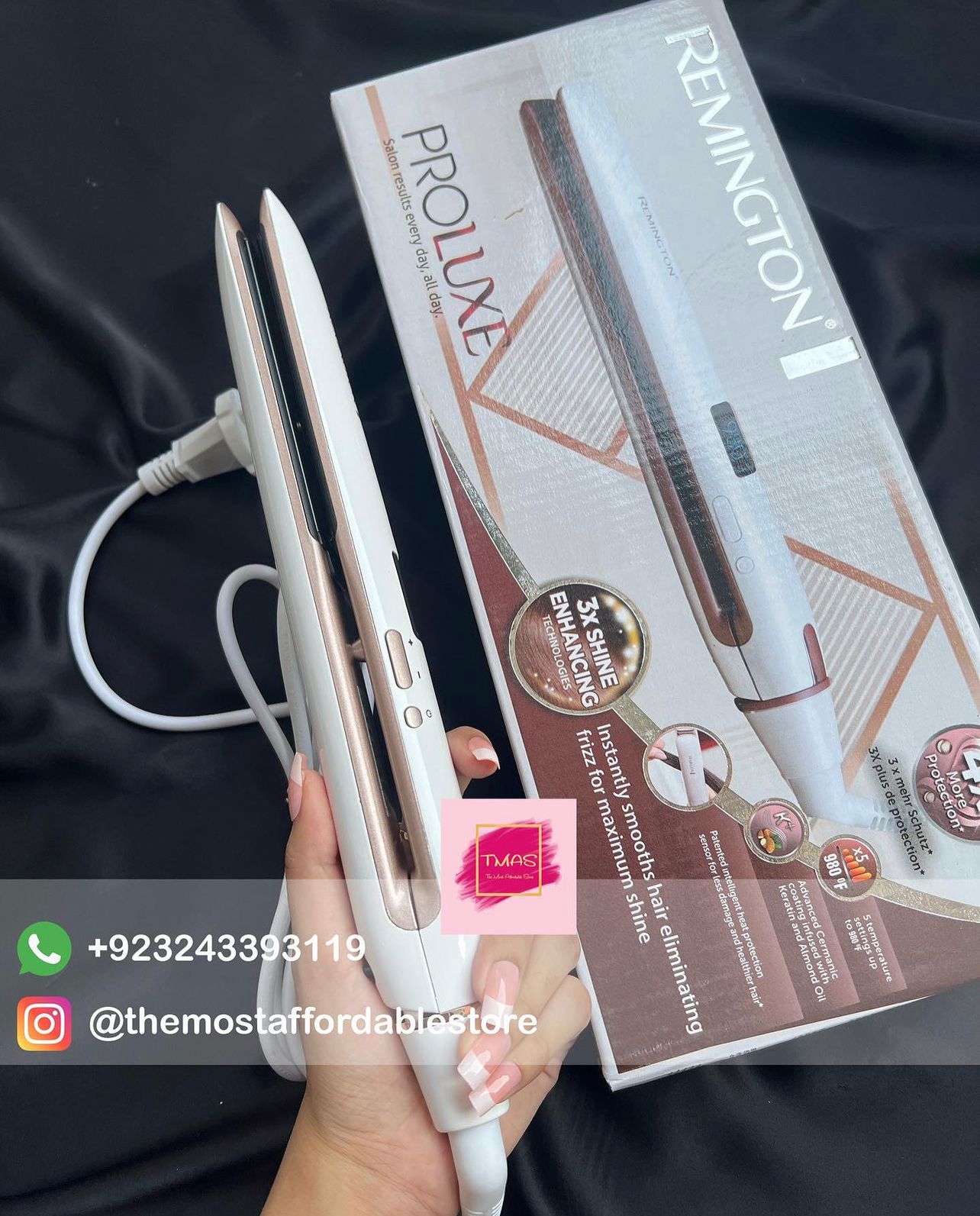 Remington Pro Luxe Hair Straightener