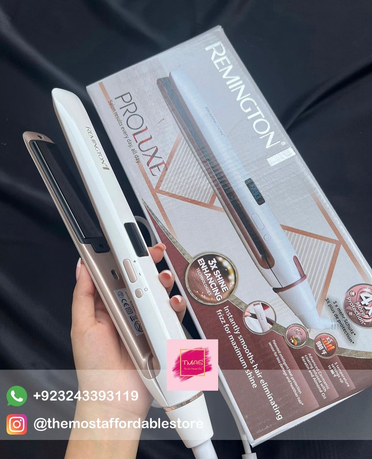 Remington Pro Luxe Hair Straightener