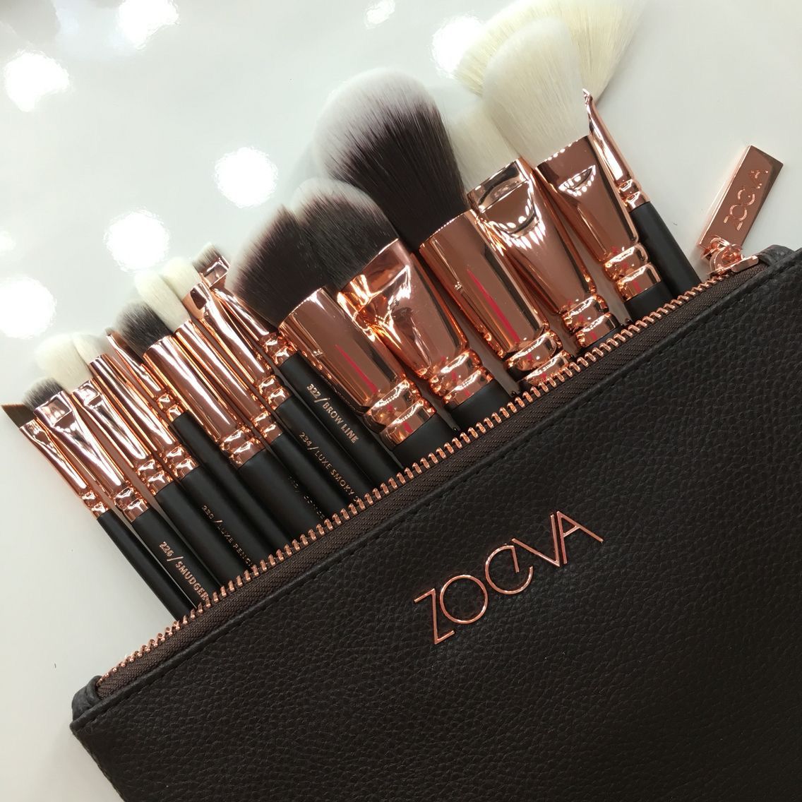 Zoeva 15 pieces makeup brush set