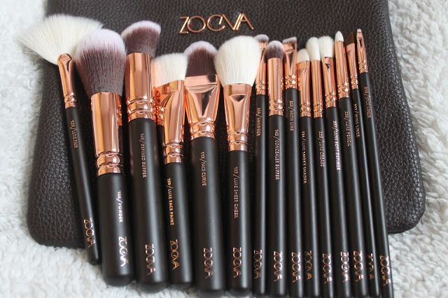 Zoeva 15 pieces makeup brush set