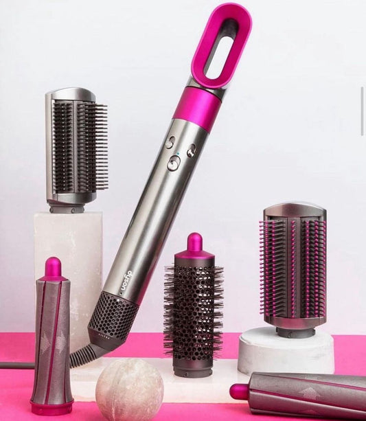 5 in 1 Air Wrap (Hot Air Brush + Hair Styler + Hair Straightening Brush + Automatic Curler)