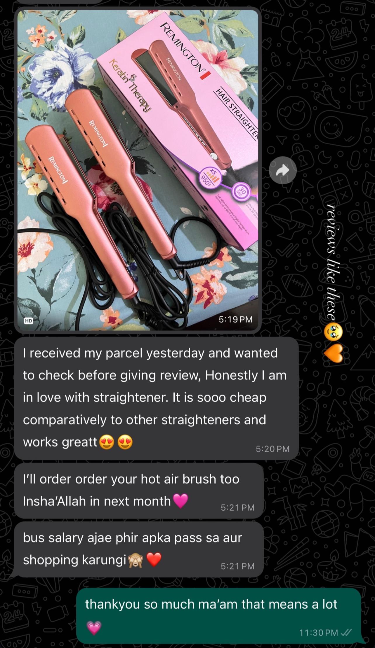 Remington Best Selling Keratin Pro Straightener