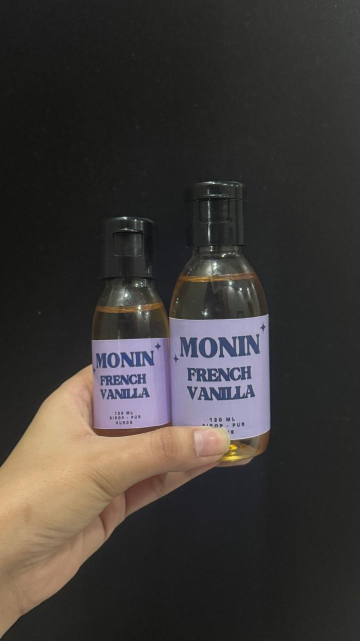 French Vanilla Syrup - Monin Sample